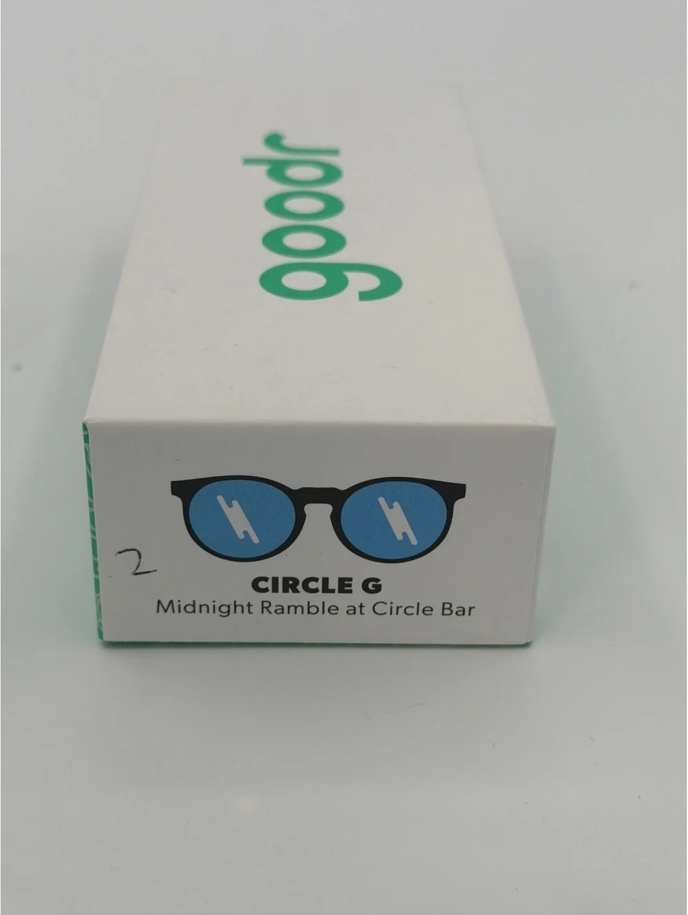 goodr Circle G Polarized Sunglasses with Blue Lenses